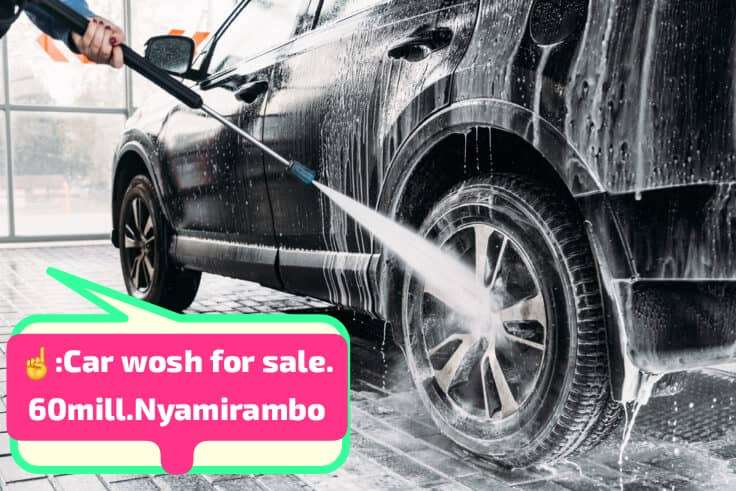 Ikinamba (Car wash) Kigurishwa i Nyamirambo | 60,000,000 Frw gusa