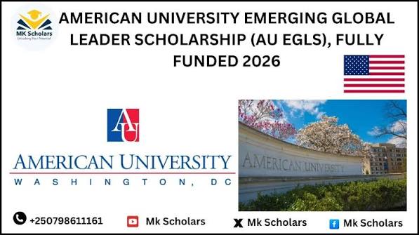 American University Emerging Global Leader Scholarship (AU EGLS)