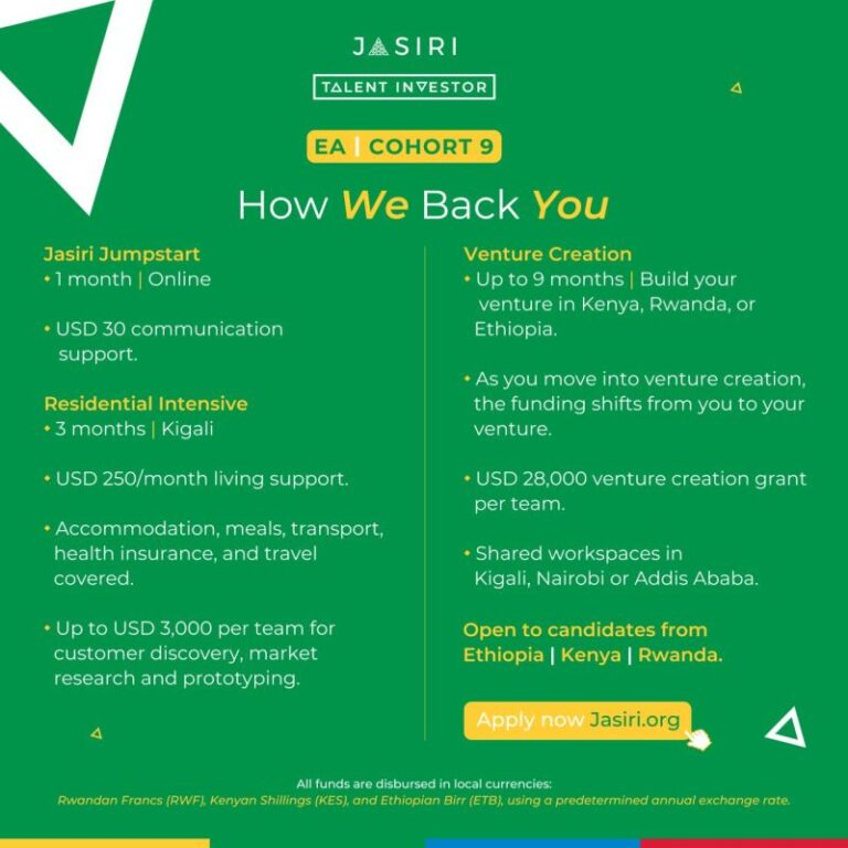 Jasiri Talent Investor